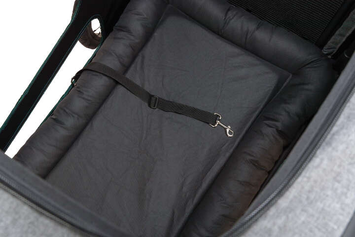 TRIXIE Fahrradanhänger mit Rampe